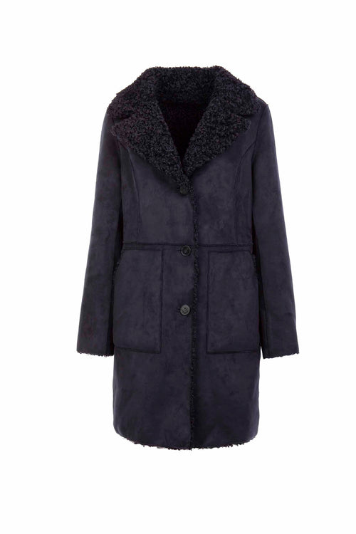 Petite M. Blazermantel Lammy in Dunkel Blau Begrenztes Angebot
