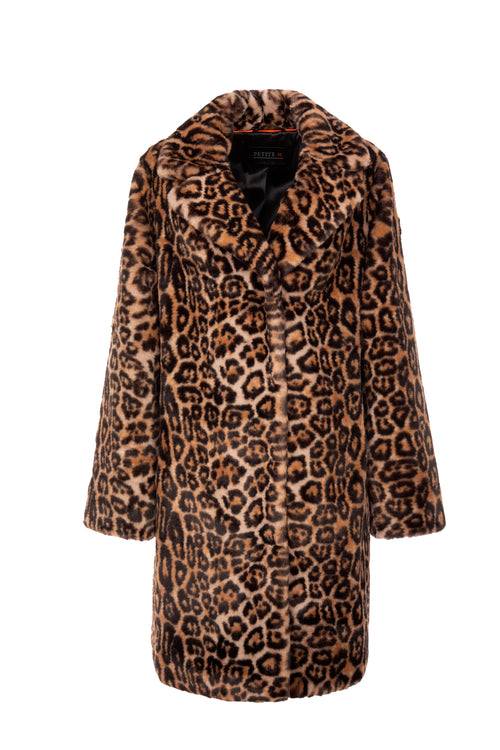 Petite M. Blazermantel mit Leopardenmuster Online Shopping