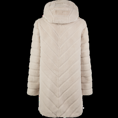 Petite M. Leichte Kunstpelz Jacke mit Kapuze Online