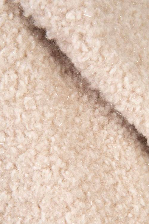 Petite M. Kunstfell Teddymantel mit Glitzer Lagerräumung
