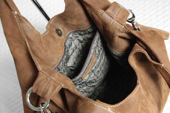 Philini Beuteltasche in braun - Melanie Riesige Rabatte