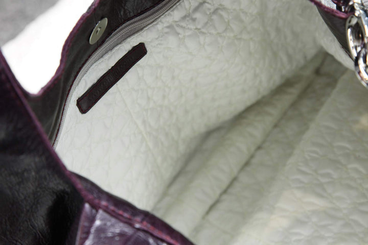 Philini Beuteltasche in Burgund - Melanie Speichern exportieren