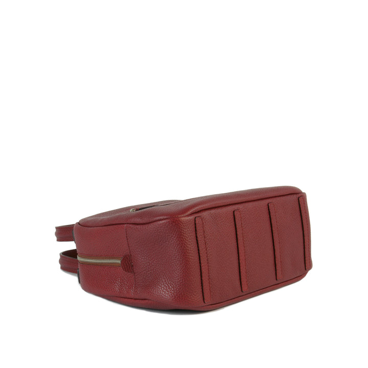 Philini Vintage-Handtasche in weinrot - Domi Angebote