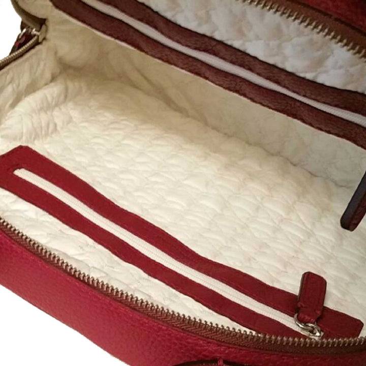 Philini Vintage-Handtasche in weinrot - Domi Angebote