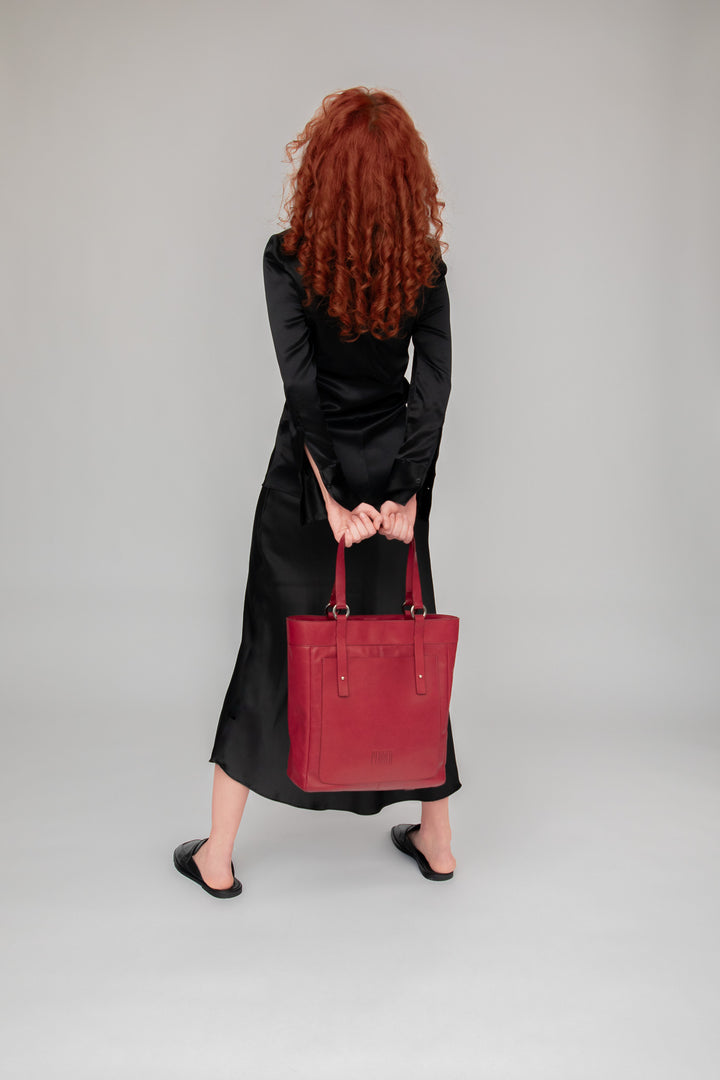 Philini Carry all Shopper in rot - Elena Begrenzt auf 3 Tage