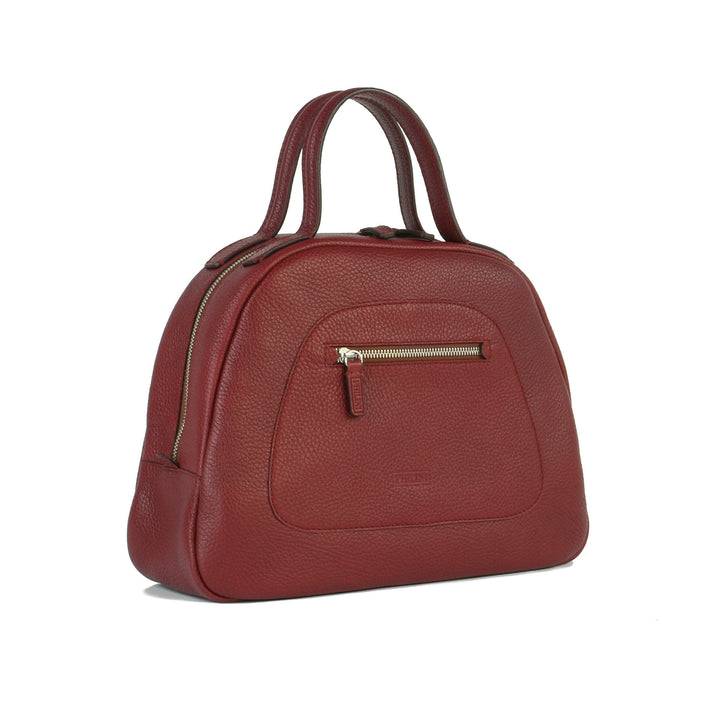 Philini Vintage-Handtasche in weinrot - Domi Auslauf