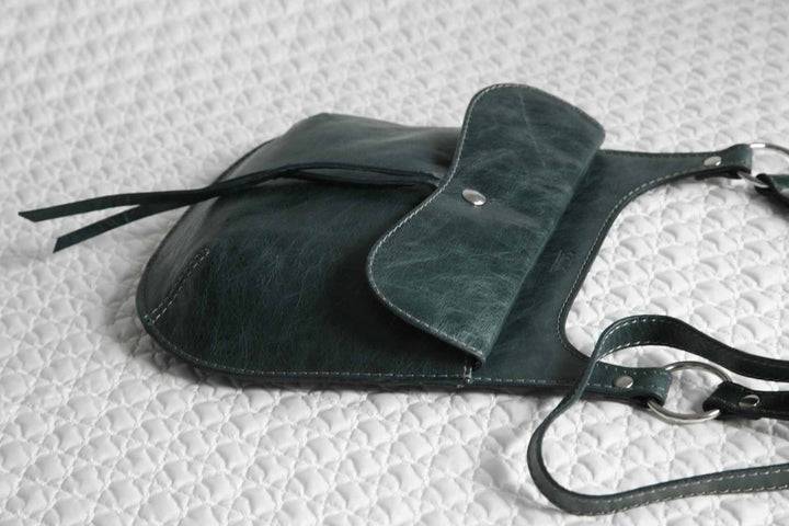 Philini Smaragdgrüne Umhängetasche - Cowboy Fabrik Onlineshop