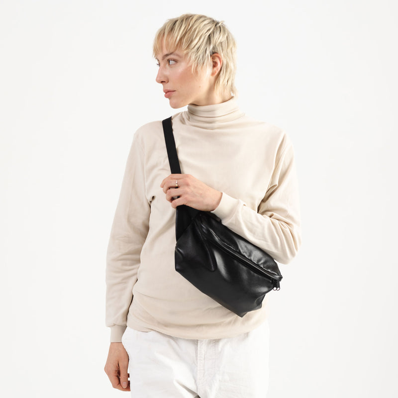 PP Berlin Bauchtasche groß, Kunstleder, Damen Herren Unisex Günstiger Verkauf