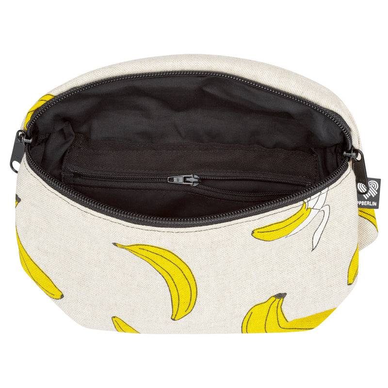 PP Berlin Bauchtasche eckig, Canvas Stoff mit Motiv, Damen Herren Unisex Online Shopping