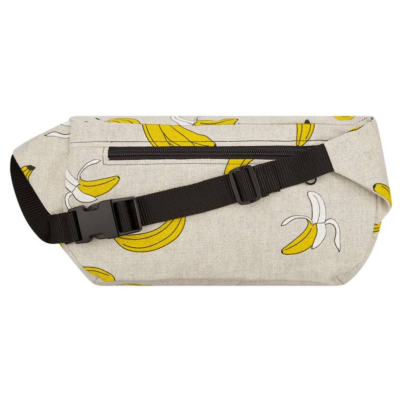 PP Berlin Bauchtasche groß, Canvas Stoff mit Motiv, Damen Herren Unisex Cyber Monday