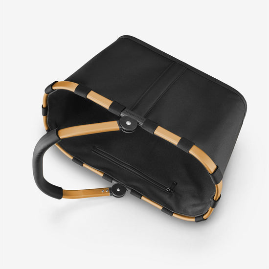 Reisenthel carrybag frame gold/black (Einkaufskorb,schwarz) Riesige Rabatte