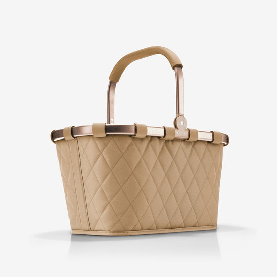 Reisenthel carrybag frame rhombus ginger (Einkaufskorb,hellbraun) Clearance-Verkauf