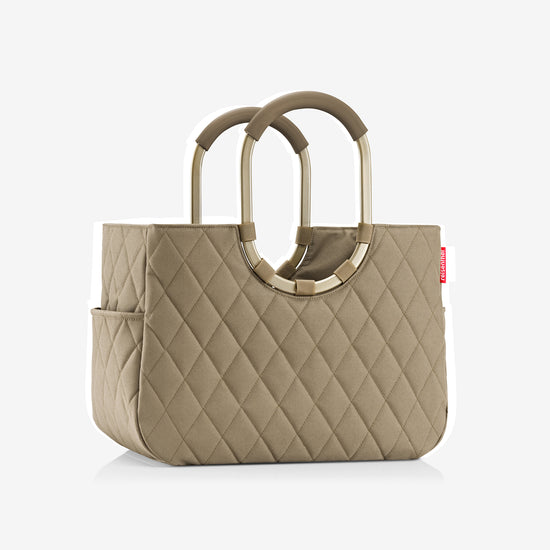 Reisenthel loopshopper L frame rhombus olive (Einkaufstasche,olive) 50% Rabatt für begrenzte Zeit