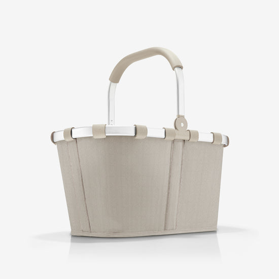 Reisenthel carrybag herringbone sand (Einkaufskorb,hellbraun) Online