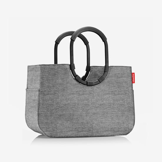 Reisenthel loopshopper L twist silver (Einkaufstasche,grau) Outlet