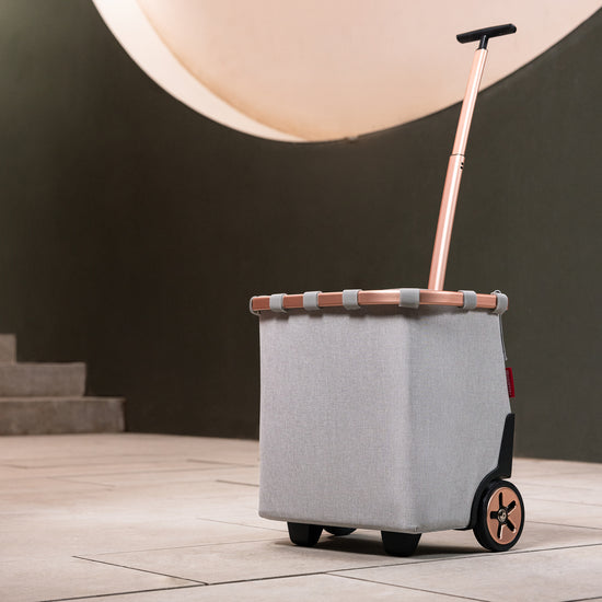 Reisenthel carrycruiser frame twist sky rose (Einkaufstrolley,hellgrau) Lagerräumung