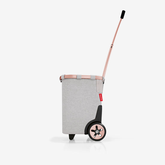 Reisenthel carrycruiser frame twist sky rose (Einkaufstrolley,hellgrau) Lagerräumung