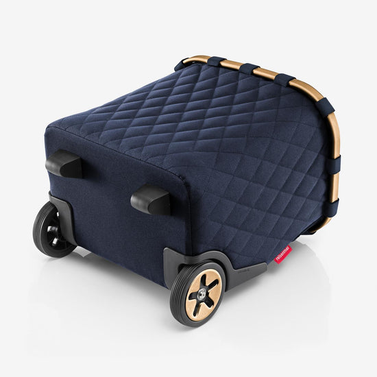 Reisenthel carrycruiser frame rhombus midnight gold (Einkaufstrolley,dunkelblau) Online Outlet