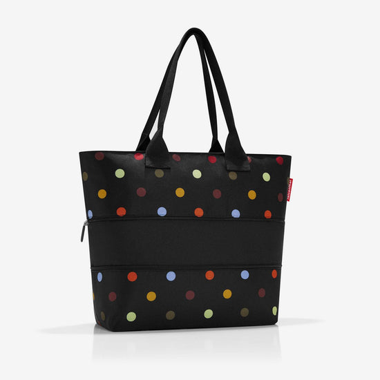 Reisenthel shopper e1 dots (Damentasche,schwarz) Neueste Stile