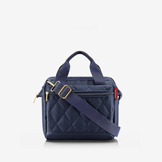 Reisenthel allrounder cross rhombus midnight gold (Handtasche,dunkelblau) Black Friday Preise
