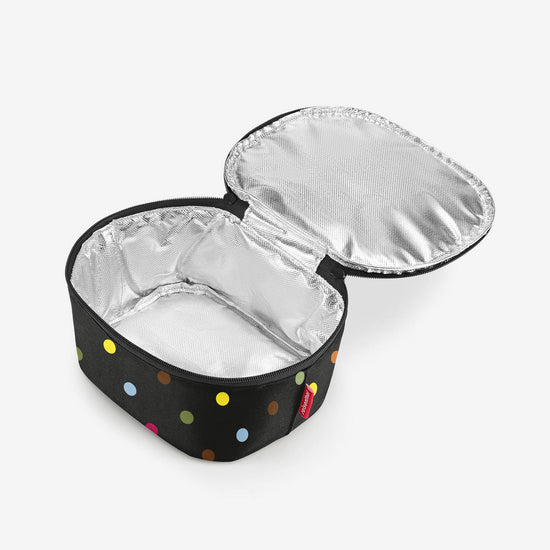 Reisenthel coolerbag S pocket dots (Kühltasche,schwarz) Vatertagsangebot
