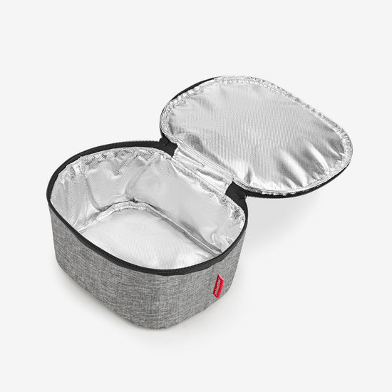 Reisenthel coolerbag S pocket twist silver (Kühltasche,grau) Jubiläumsangebot