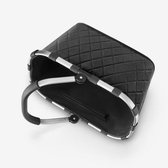 Reisenthel carrybag rhombus black (Einkaufskorb,schwarz) Lagerräumung