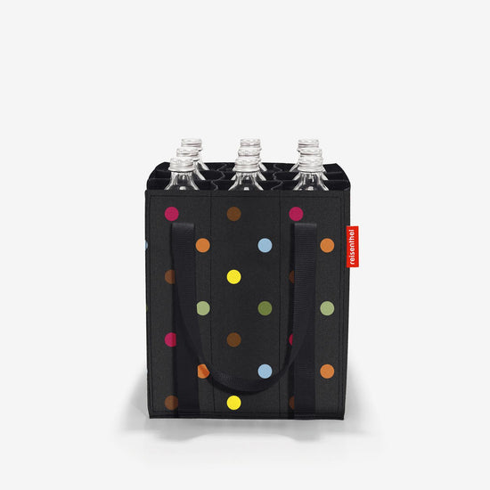 Reisenthel bottlebag dots (Flaschentasche,schwarz) Blitzangebot