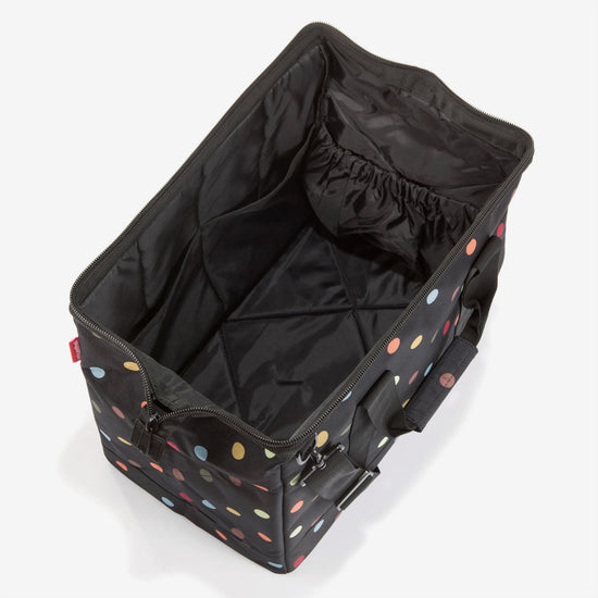 Reisenthel allrounder L dots (Große Reisetasche - 30 Liter Platz,schwarz) Kauf eins, bekomm eins gratis