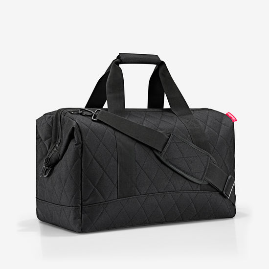 Reisenthel allrounder L rhombus black (Große Reisetasche - 30 Liter Platz,schwarz) Super Sparpreis