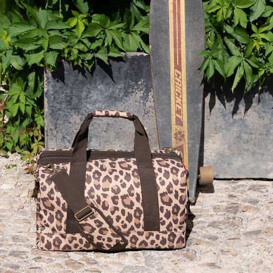 Reisenthel allrounder L leo macchiato (Große Reisetasche - 30 Liter Platz,dunkelbraun) Letzte 3 Tage