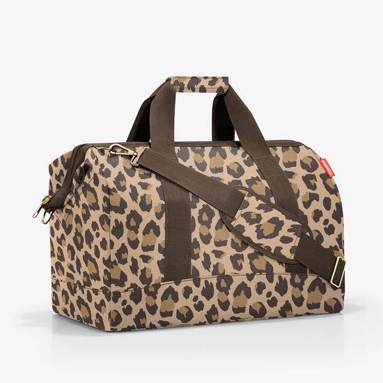Reisenthel allrounder L leo macchiato (Große Reisetasche - 30 Liter Platz,dunkelbraun) Letzte 3 Tage