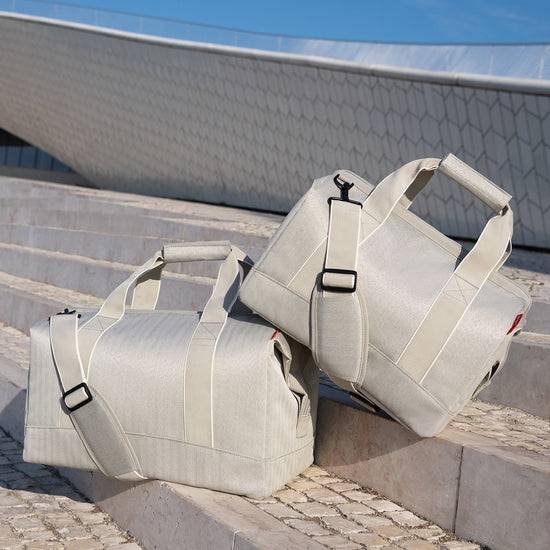 Reisenthel allrounder L herringbone sand (Große Reisetasche - 30 Liter Platz,hellbraun) Letzter Tag