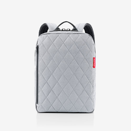 Reisenthel classic backpack M rhombus light grey (Rucksack) Vierteljährliche Förderung