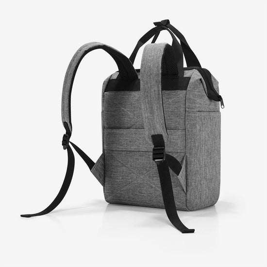 Reisenthel allrounder R twist silver (Rucksack,grau) 50% Rabatt für begrenzte Zeit