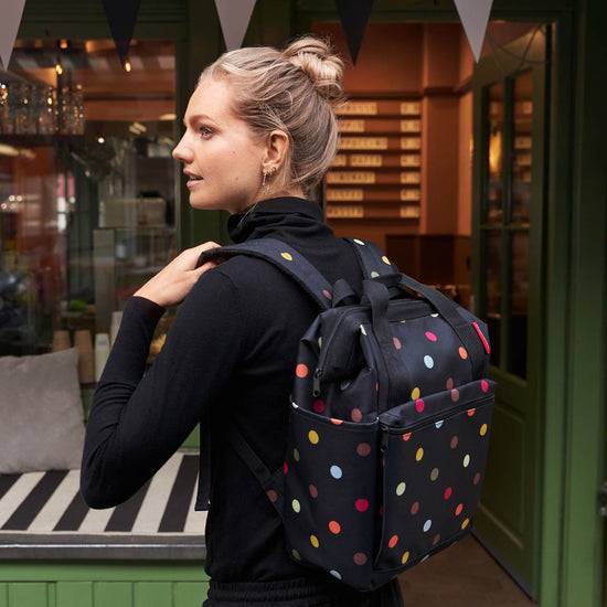 Reisenthel allrounder R dots (Rucksack,schwarz) Rabatte dieses Monats