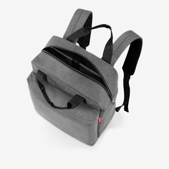 Reisenthel allday backpack M twist silver (Rucksack,grau) Schlussverkauf