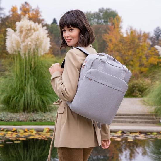 Reisenthel allday backpack M twist sky rose (Rucksack,hellgrau) Günstiger Verkauf