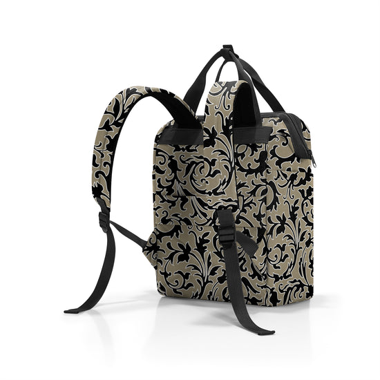 Reisenthel allrounder R baroque marble (Rucksack,schwarz) Limitierter Zeitrabatt