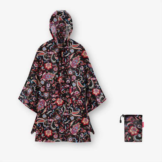 Reisenthel mini maxi poncho paisley black (Regenponcho,schwarz) Osterangebot