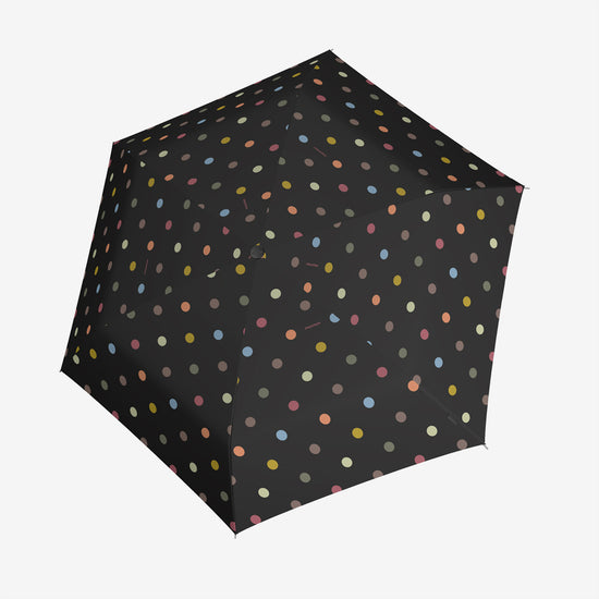 Reisenthel umbrella pocket mini dots (Regenschirm,schwarz) Jubiläumsangebot