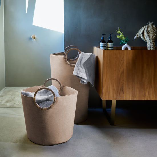 Reisenthel loophome S frame twist coffee (Wäschesammler,creme) Tiefpreis