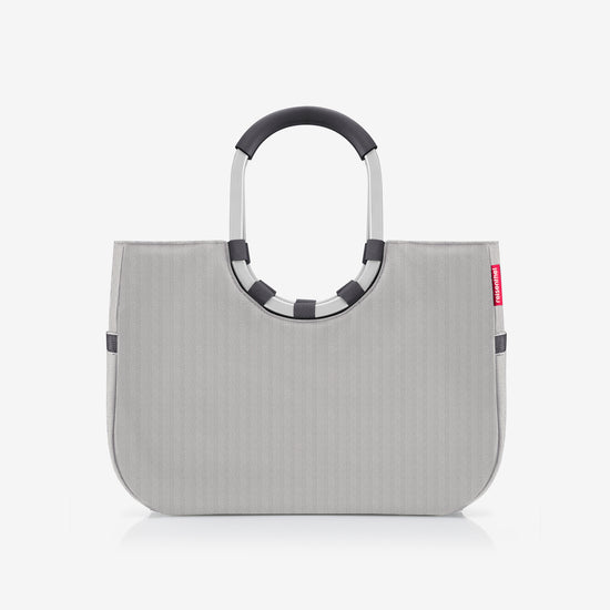 Reisenthel loopshopper L herringbone grey (Einkaufstasche,grau) Weihnachtsangebot