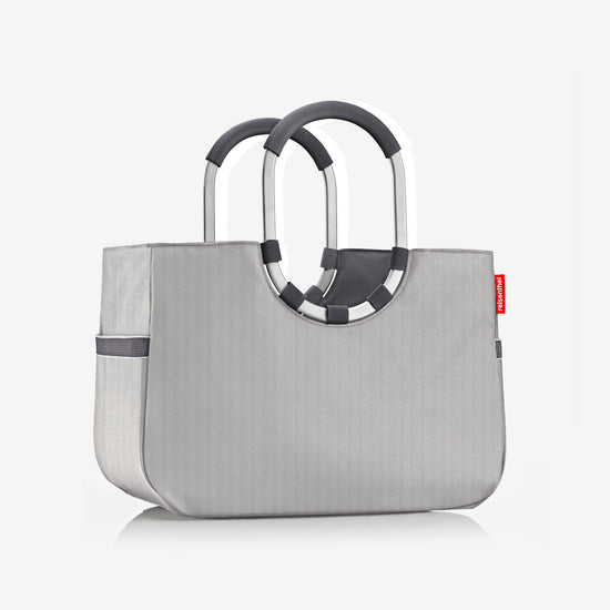 Reisenthel loopshopper L herringbone grey (Einkaufstasche,grau) Weihnachtsangebot