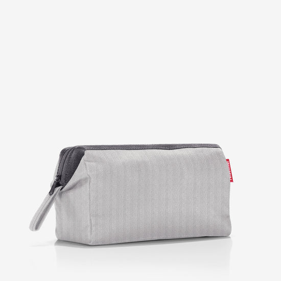 Reisenthel travelcosmetic herringbone grey (Kulturbeutel,grau) Top Angebot