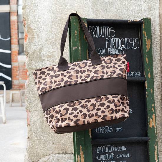 Reisenthel shopper e1 leo macchiato (Damentasche,dunkelbraun) Online Outlet