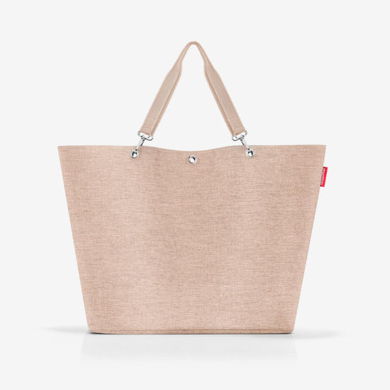 Reisenthel shopper XL twist coffee (Strandtasche,creme) Saisonale Angebote