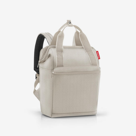 Reisenthel allrounder R herringbone sand (Rucksack,hellbraun) Super Sparpreis