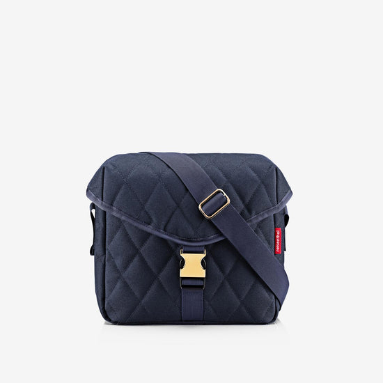 Reisenthel saddle bag M rhombus midnight gold (Damentasche,dunkelblau) Super Rabatt