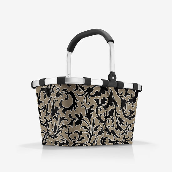 Reisenthel carrybag baroque marble (Einkaufskorb,schwarz) Fabrikladen